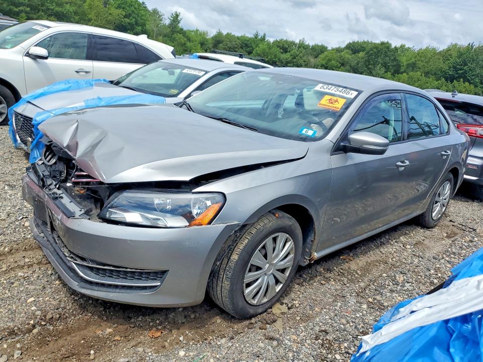 Photo 1 from auction – 2013 VOLKSWAGEN PASSAT with VIN 1VWAP7A33DC119373
