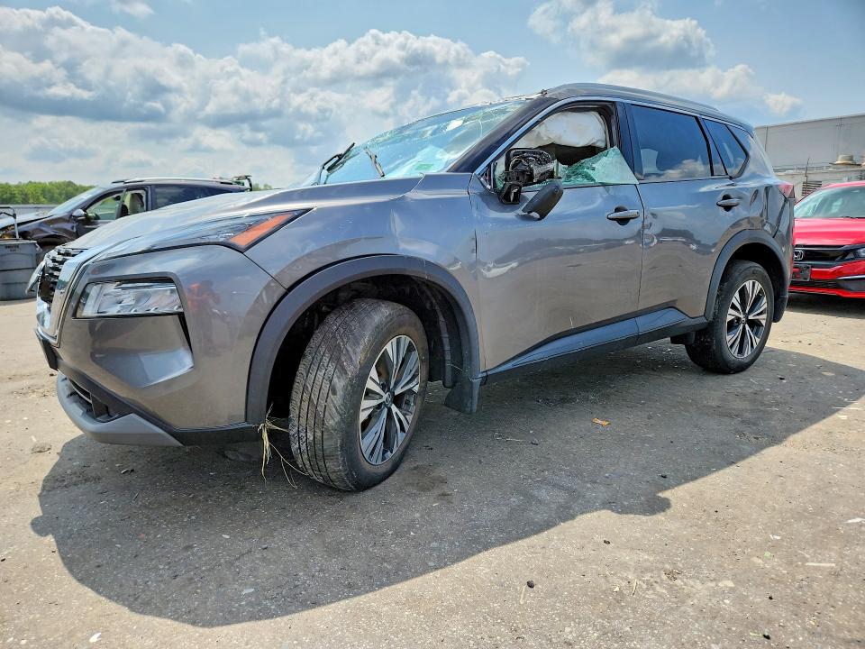 NISSAN ROGUE 2021 with VIN JN8AT3BB1MW236496 - Photo from auction