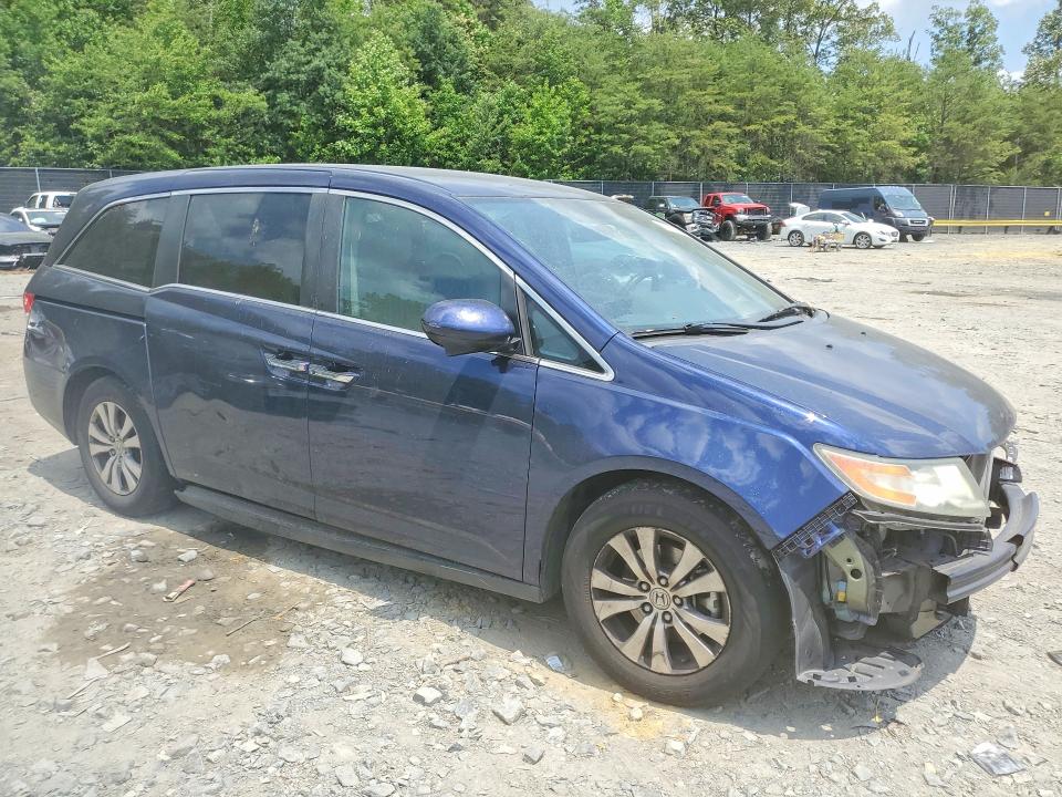 Photo 4 from auction – 2017 HONDA ODYSSEY with VIN 5FNRL5H36HB005646