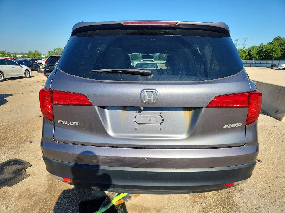Photo 6 from auction – 2016 HONDA PILOT with VIN 5FNYF6H74GB056783