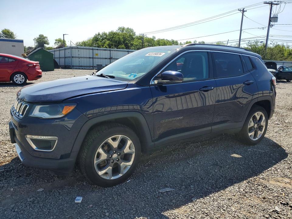 JEEP COMPASS 2018 with VIN 3C4NJDCB6JT134345 - Photo from auction