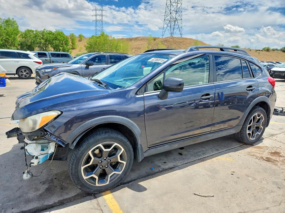 SUBARU XV CROSSTREK 2014 with VIN JF2GPAVC9E8336209 - Photo from auction