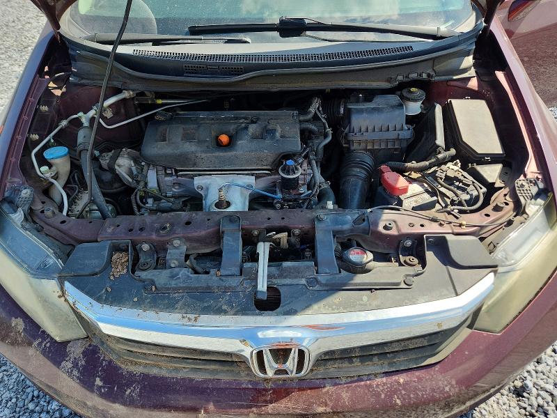 Photo 11 from auction – 2012 HONDA CIVIC with VIN 19XFB2F81CE103193