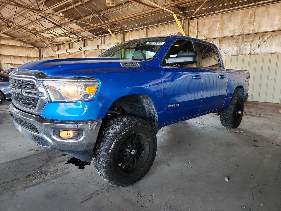 RAM 1500 2022 with VIN 1C6SRFFT8NN352957 - Photo from auction