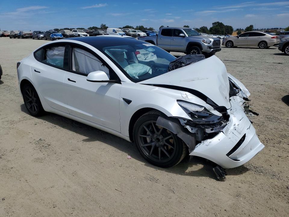 Photo 4 from auction – 2023 TESLA MODEL 3 with VIN 5YJ3E1EAXPF585476