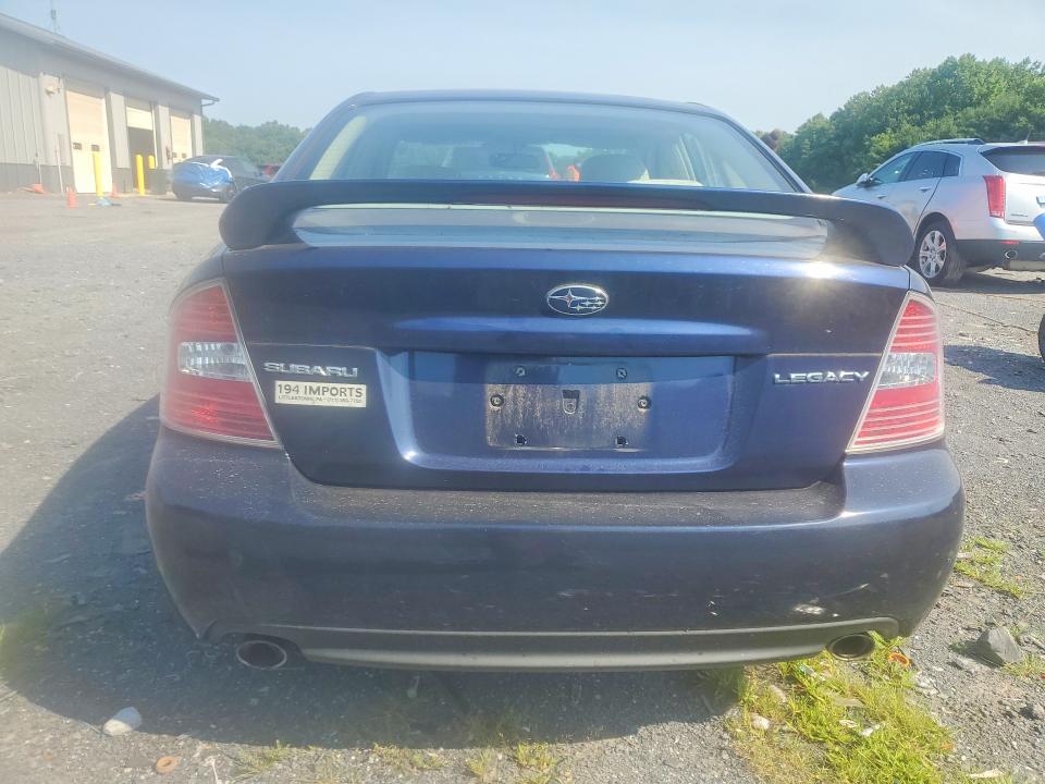 Photo 6 from auction – 2006 SUBARU LEGACY with VIN 4S3BL626X67219696
