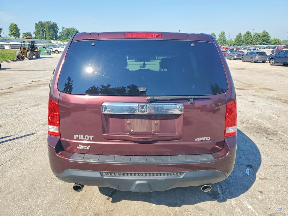 Photo 6 from auction – 2012 HONDA PILOT with VIN 5FNYF4H58CB051034