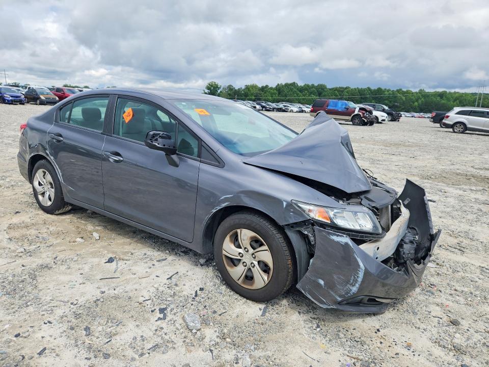 Photo 4 from auction – 2013 HONDA CIVIC with VIN 19XFB2F55DE041966