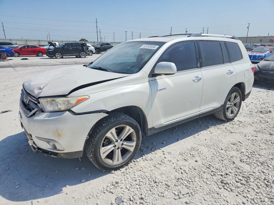 TOYOTA HIGHLANDER 2013 with VIN 5TDYK3EH7DS135508 - Photo from auction