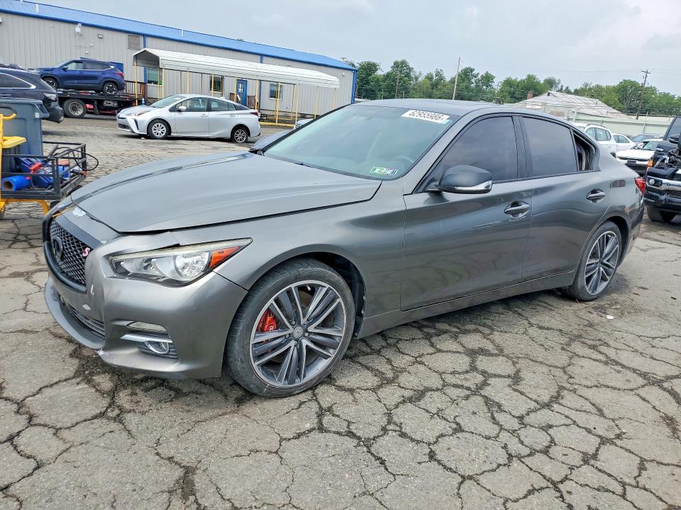 Photo 1 from auction – 2014 INFINITI Q50 with VIN JN1BV7AR2EM681409