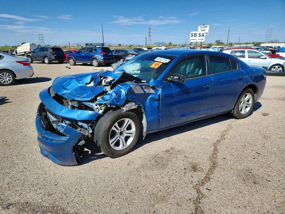 DODGE CHARGER 2020 with VIN 2C3CDXBG1LH153804 - Photo from auction