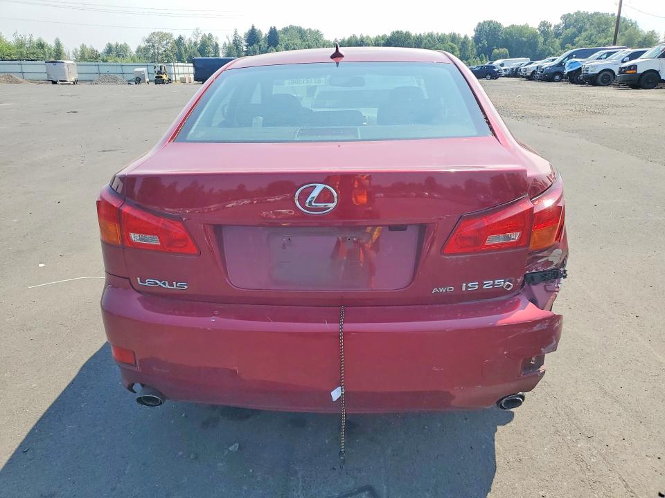 Photo 6 from auction – 2007 LEXUS IS with VIN JTHCK262X75014480