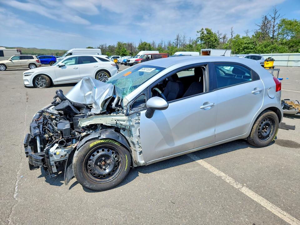 KIA RIO 2015 with VIN KNADM5A31F6509822 - Photo from auction
