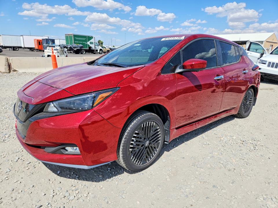 NISSAN LEAF 2025 with VIN 1N4CZ1CV9SC566651 - Photo from auction