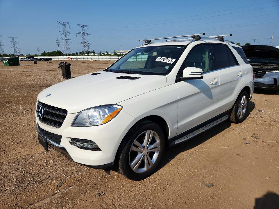 Photo 1 from auction – 2013 MERCEDES-BENZ ML with VIN 4JGDA5HB8DA159684