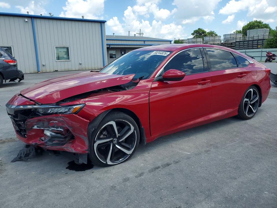Photo 1 from auction – 2018 HONDA ACCORD with VIN 1HGCV1F32JA083496