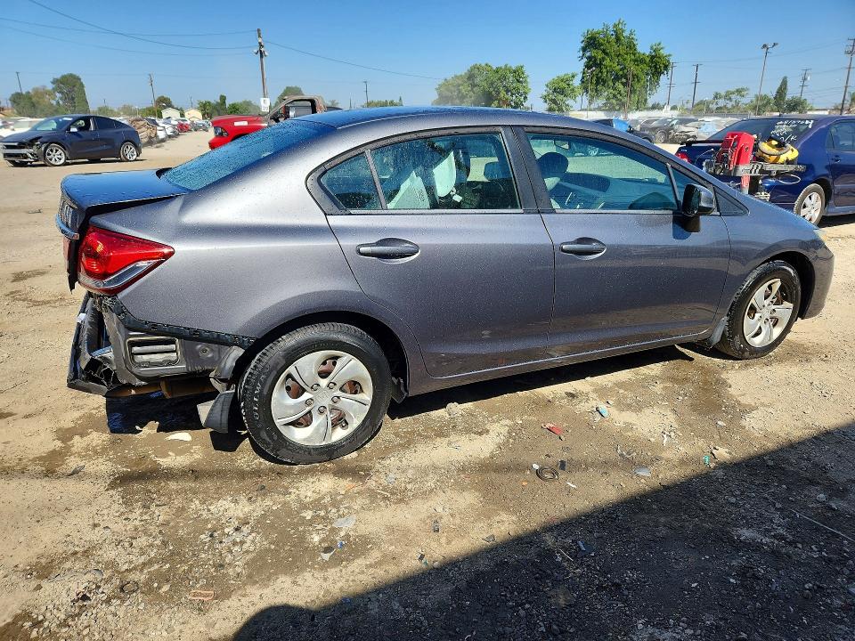 Photo 3 from auction – 2013 HONDA CIVIC with VIN 19XFB2F59DE268173