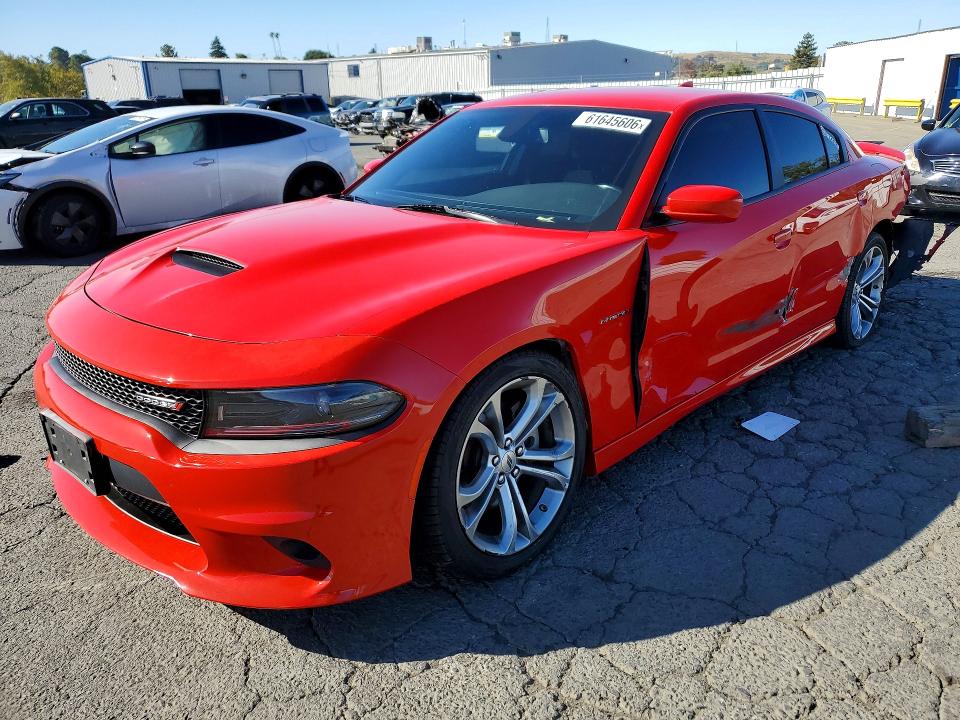 DODGE CHARGER 2022 with VIN 2C3CDXCT5NH259221 - Photo from auction
