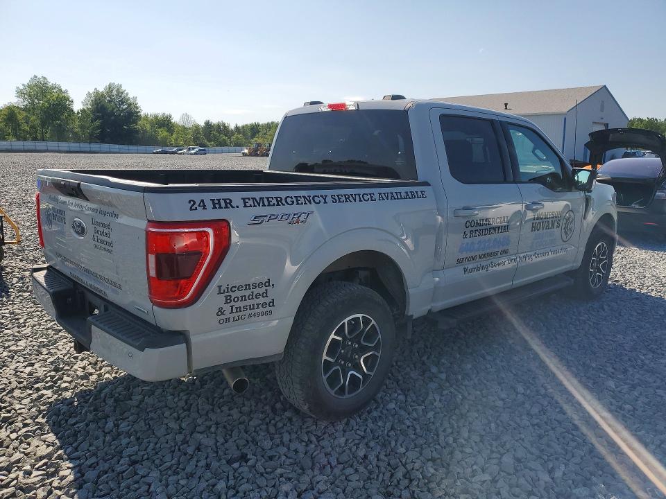 Photo 3 from auction – 2023 FORD F150 with VIN 1FTEW1EP2PKE84753