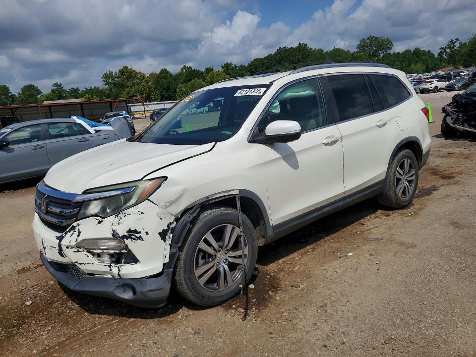 HONDA PILOT 2016 with VIN 5FNYF5H69GB030696 - Photo from auction