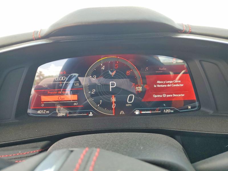 Photo 9 from auction – 2025 CHEVROLET CORVETTE with VIN 1G1YC3D47S5112737