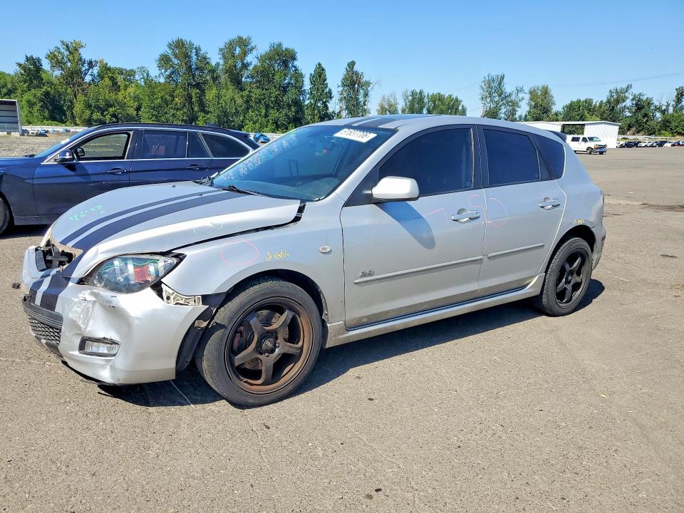 MAZDA 3 2008 with VIN JM1BK343X81827910 - Photo from auction