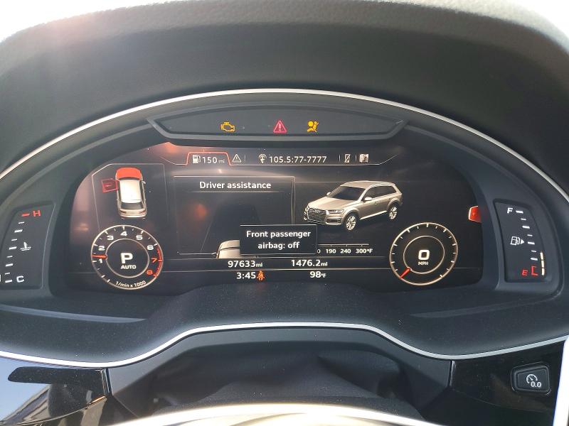 Снимка 9 от търг – 2017 AUDI Q7 с VIN WA1VAAF72HD017877