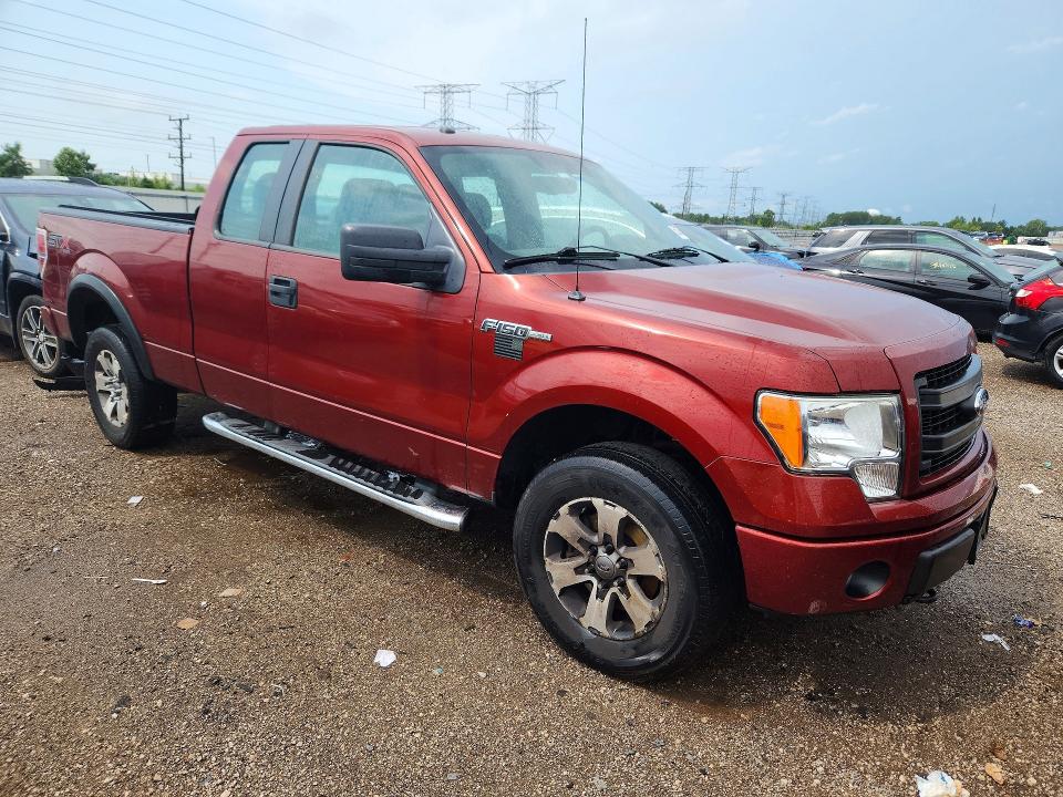 Photo 4 from auction – 2014 FORD F150 with VIN 1FTFX1EF7EKF17011