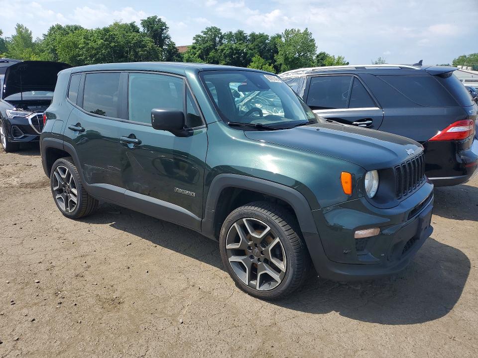 Photo 4 from auction – 2021 JEEP RENEGADE with VIN ZACNJDAB1MPM37108