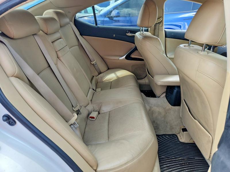 Photo 10 from auction – 2007 LEXUS IS with VIN JTHBE262275016047