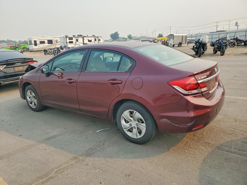 Photo 2 from auction – 2015 HONDA CIVIC with VIN 19XFB2F52FE266106
