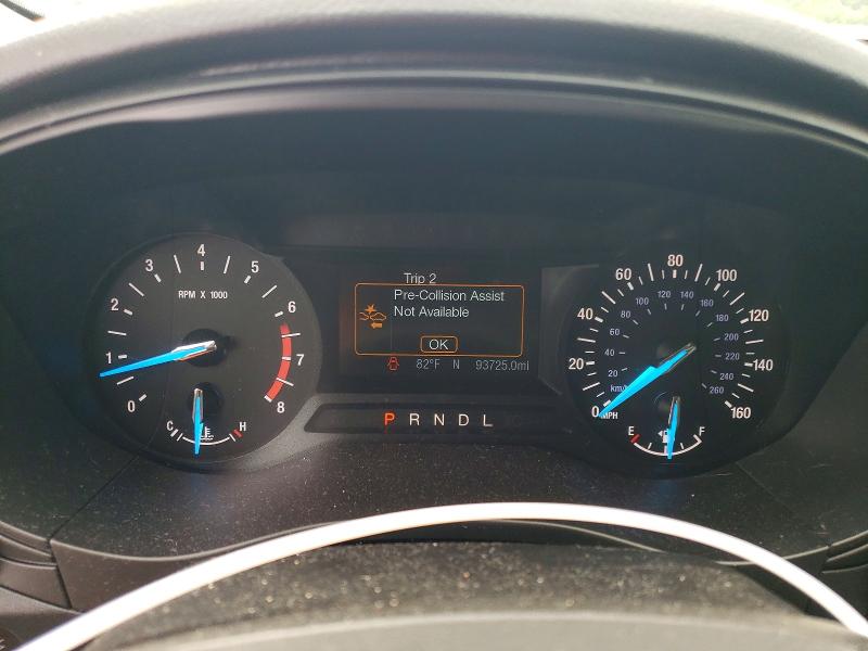 Photo 9 from auction – 2020 FORD FUSION with VIN 3FA6P0G72LR227810