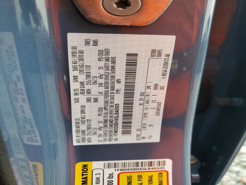 Photo 14 from auction – 2025 FORD BRONCO with VIN 1FNDE88HXSLB46505