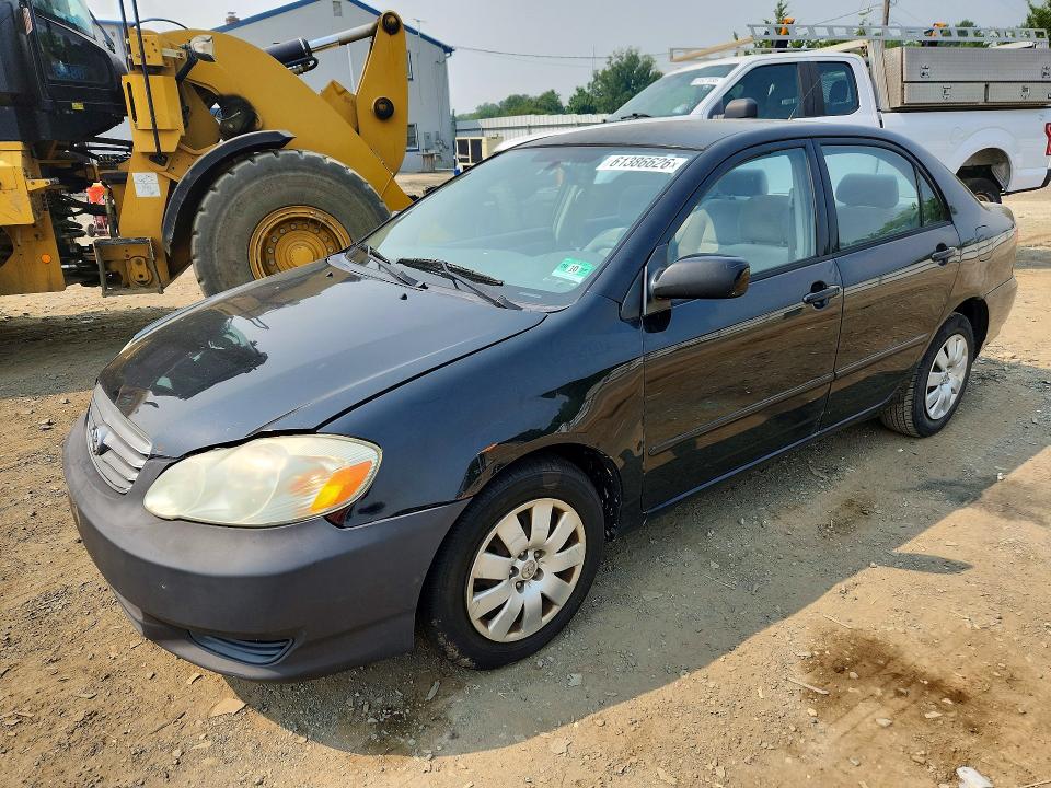 TOYOTA COROLLA 2003 with VIN 2T1BR32E73C112765 - Photo from auction