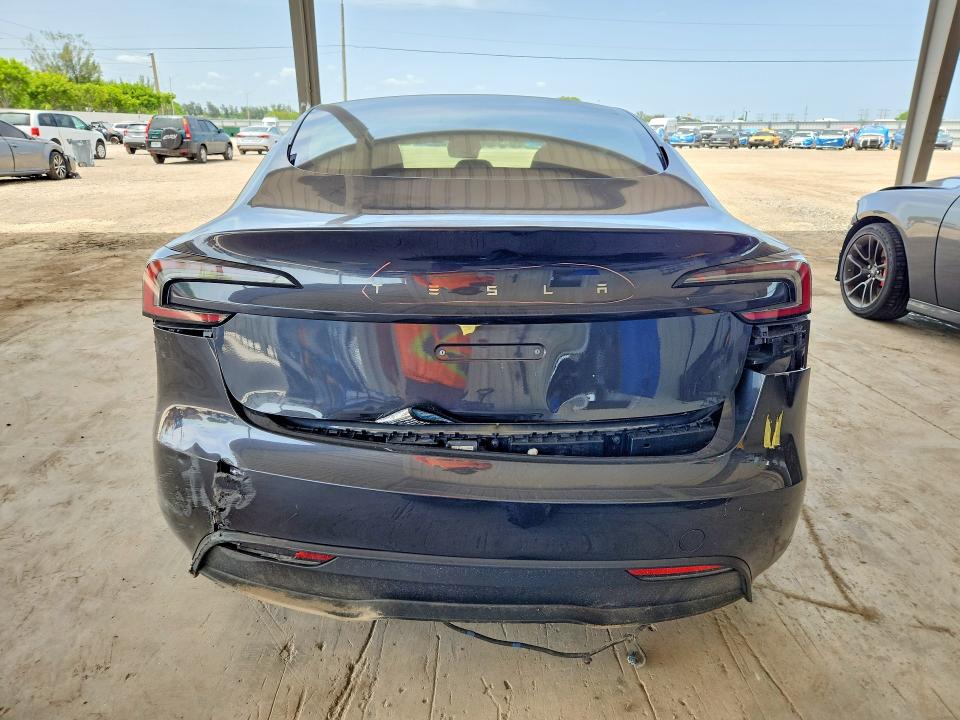 Photo 6 from auction – 2025 TESLA MODEL 3 with VIN 5YJ3E1EA8SF916404