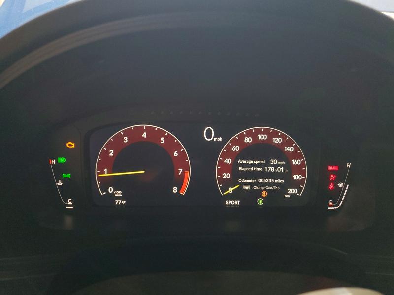 Photo 9 from auction – 2025 HONDA CIVIC with VIN JHMFL5G48SX006922