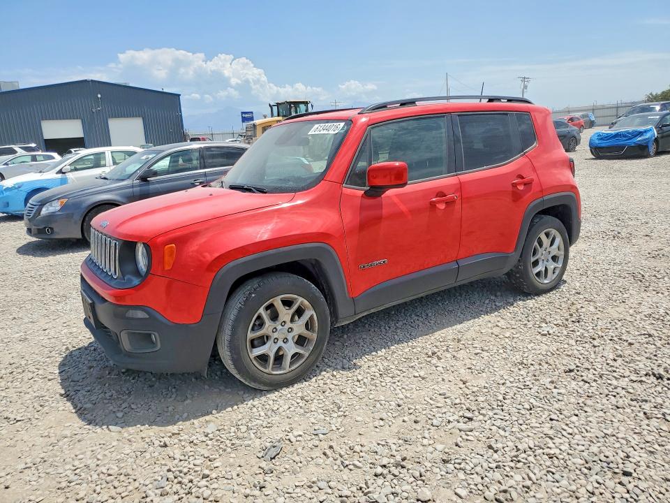 Фото 1 с аукциона – 2018 JEEP RENEGADE с VIN ZACCJABB2JPH97362