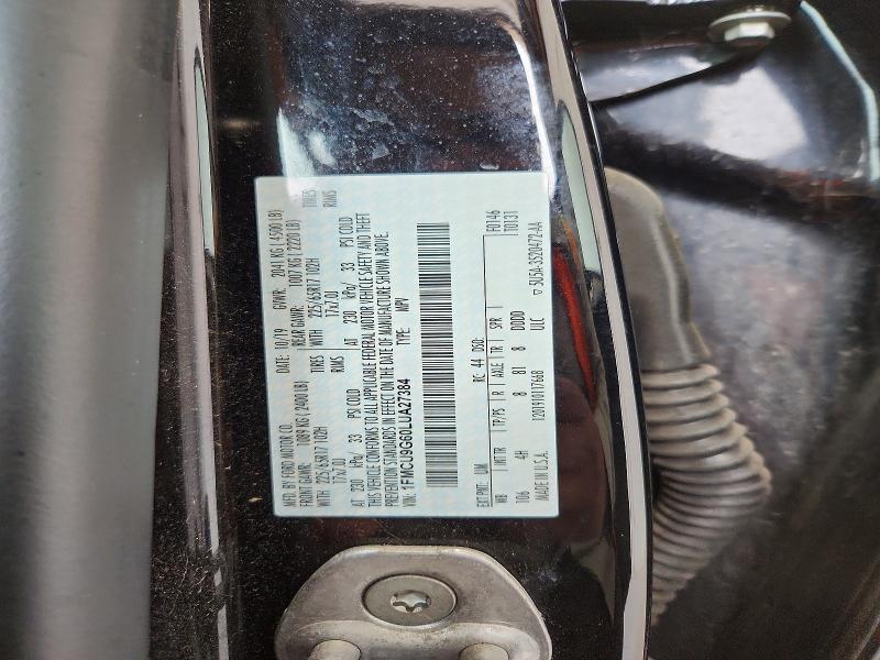 Photo 14 from auction – 2020 FORD ESCAPE with VIN 1FMCU9G60LUA27384