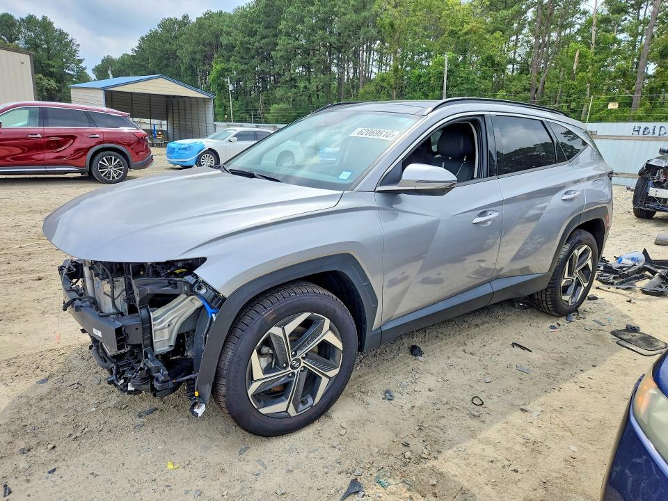 HYUNDAI TUCSON 2022 с VIN KM8JECA19NU027367 - Снимка от търг