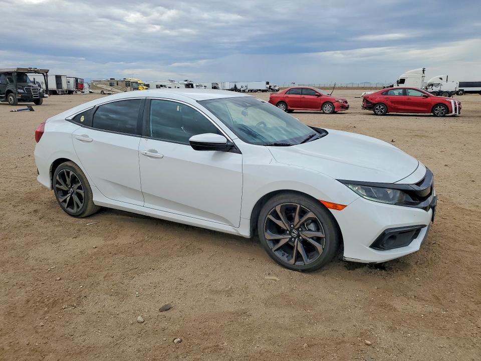 Photo 4 from auction – 2021 HONDA CIVIC with VIN 2HGFC2F84MH542344