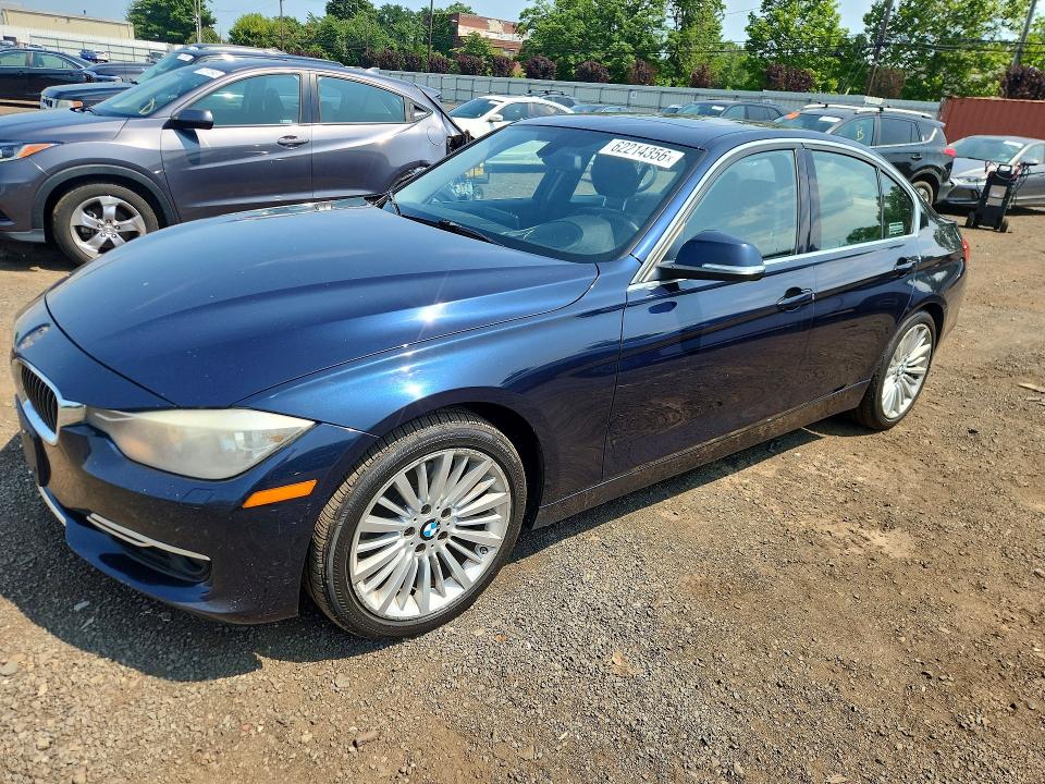 BMW 328 2013 with VIN WBA3B5C59DF596754 - Photo from auction