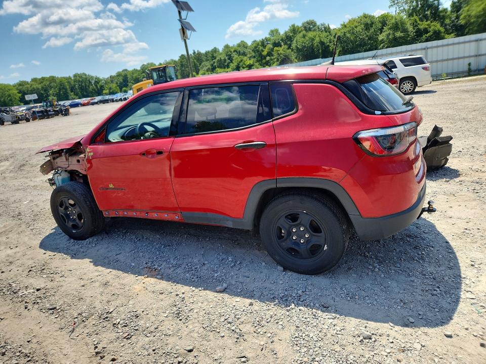 Photo 2 from auction – 2020 JEEP COMPASS with VIN 3C4NJCAB2LT247855