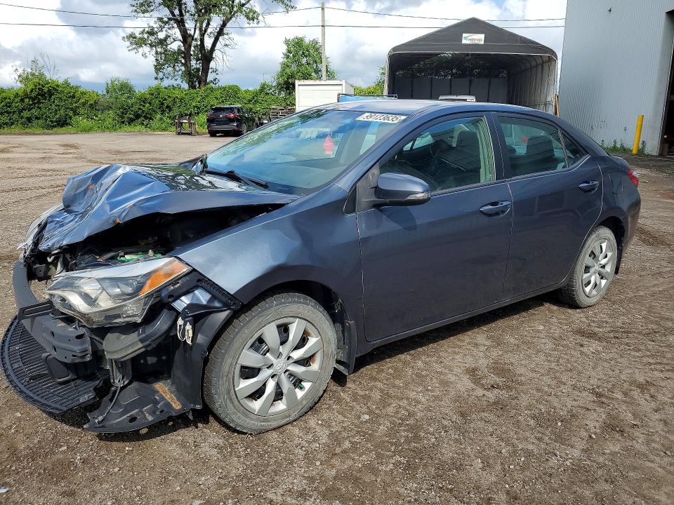 TOYOTA COROLLA 2016 with VIN 2T1BURHE7GC710112 - Photo from auction
