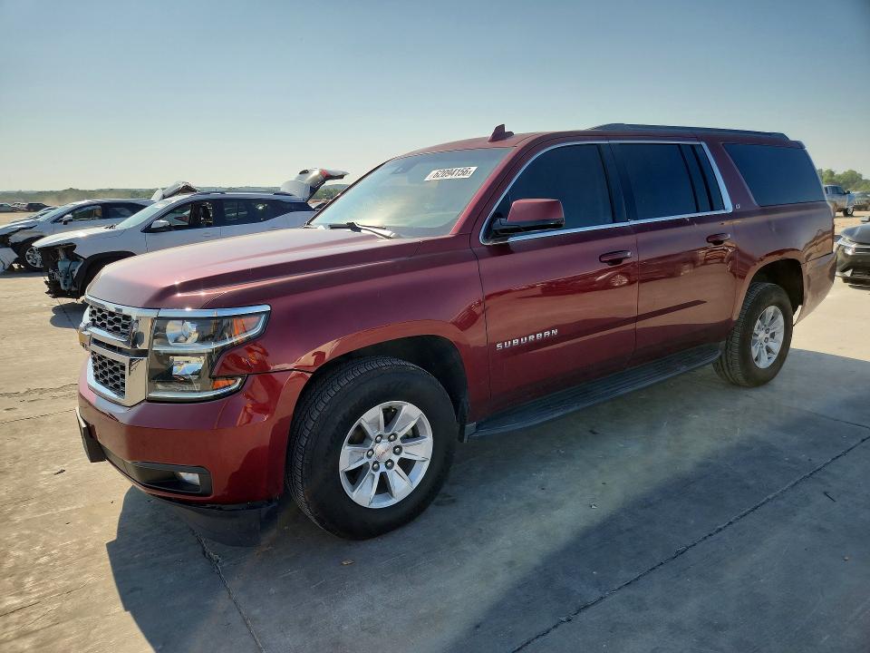 CHEVROLET SUBURBAN 2016 with VIN 1GNSCHKC7GR396625 - Photo from auction
