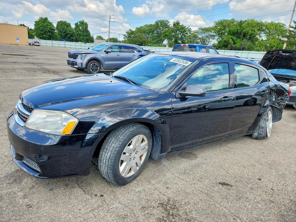 DODGE AVENGER 2014 with VIN 1C3CDZAB5EN126665 - Photo from auction