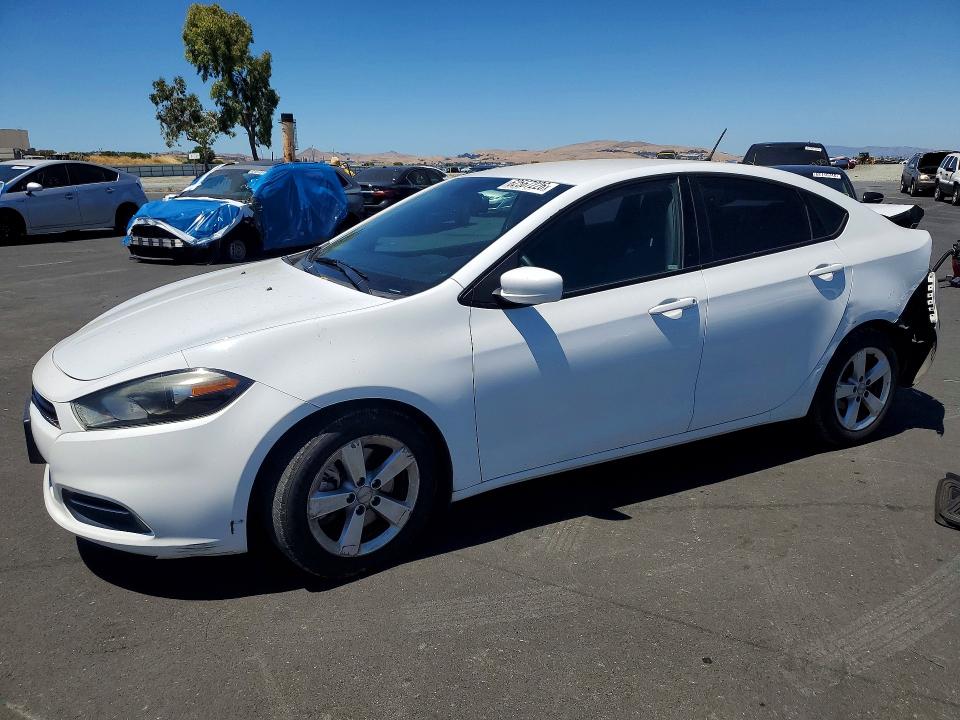 DODGE DART 2015 with VIN 1C3CDFBB1FD211622 - Photo from auction