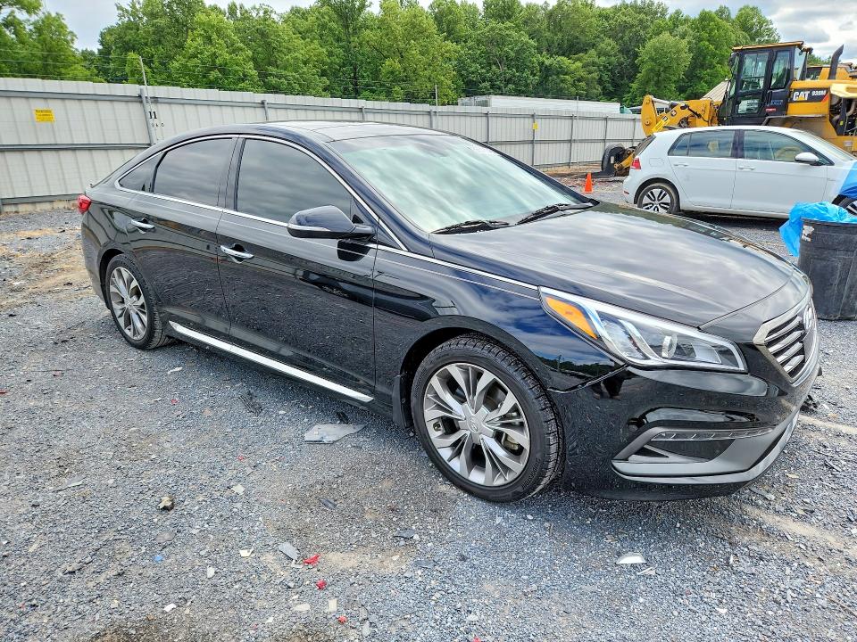 Photo 4 from auction – 2015 HYUNDAI SONATA with VIN 5NPE34AB4FH251524