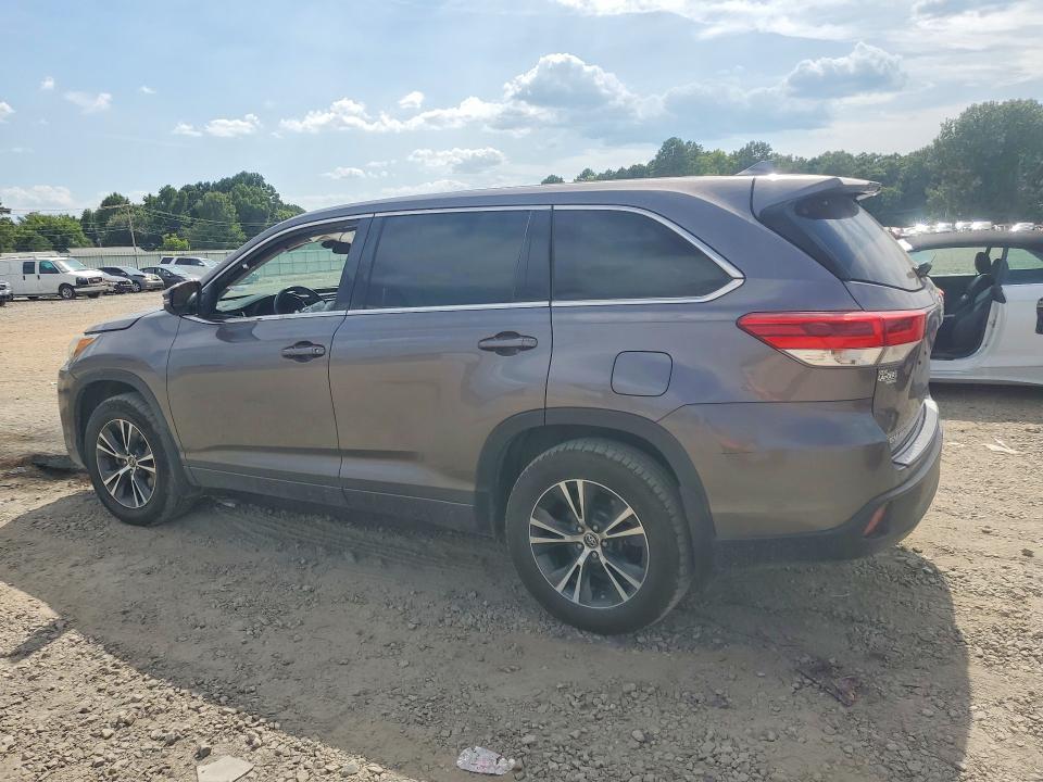 Photo 2 from auction – 2018 TOYOTA HIGHLANDER with VIN 5TDZZRFH0JS247001
