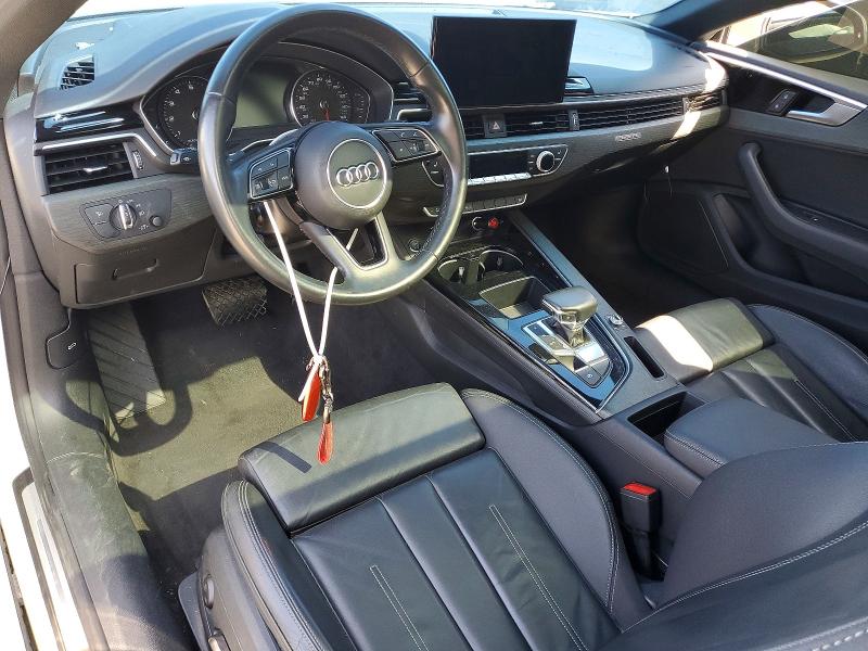 Photo 8 from auction – 2022 AUDI A5 with VIN WAUSAAF56NA025837