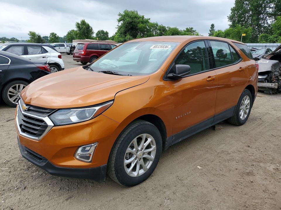 CHEVROLET EQUINOX 2018 with VIN 2GNAXREV6J6119812 - Photo from auction